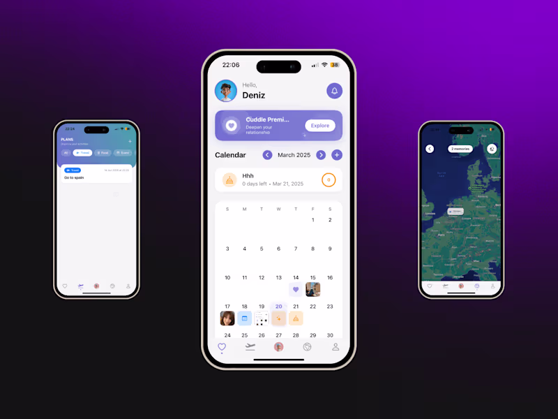Cover image for Cuddle - Relationship App