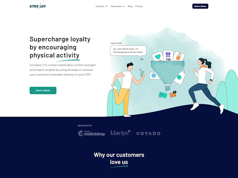 Cover image for Stready - Landing Page Development