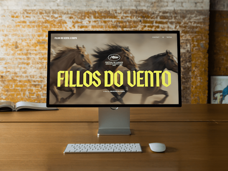 Cover image for Website for Cannes Nominated Film 
