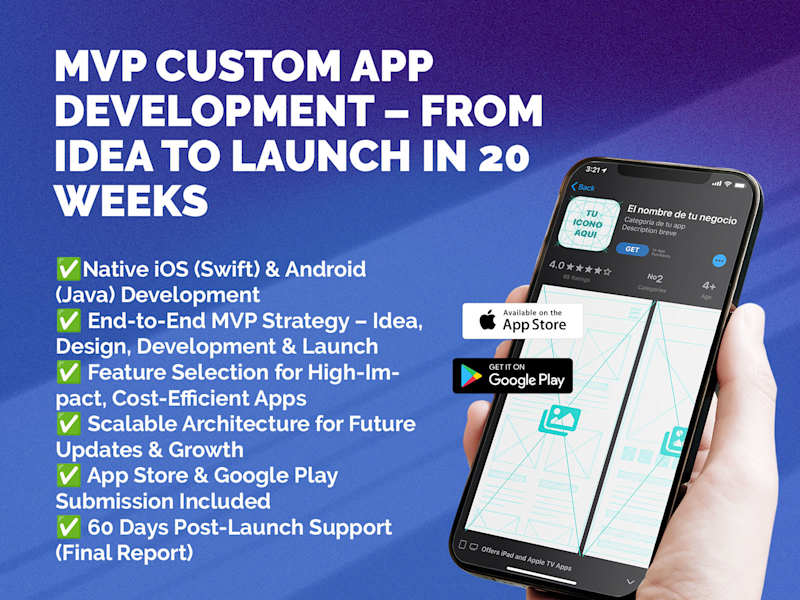 Cover image for MVP Custom iOS & Android App Development