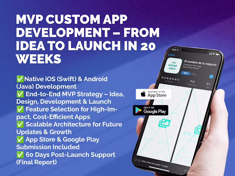 Cover image for MVP Custom iOS & Android App Development