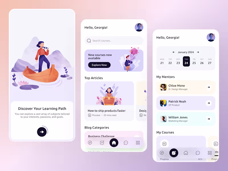 Cover image for ✦ Mobile App Design