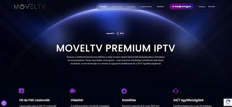 Cover image for MovelTV is a subscription-based IPTV streaming service