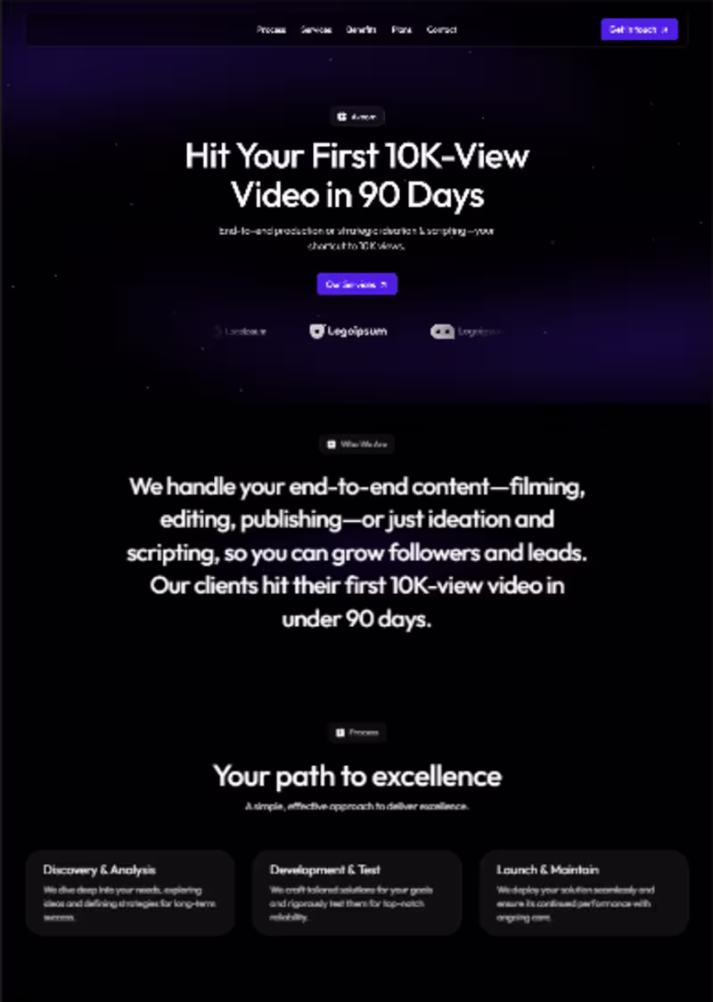 Cover image for Axeom Website