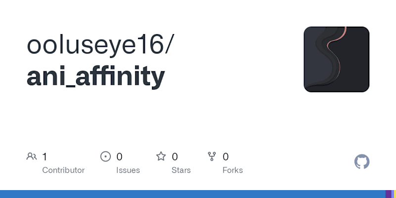 Cover image for Ani Affinity Web Application Development
