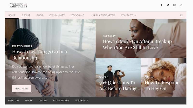 Cover image for Forgetting Fairytales SEO Content Writer
