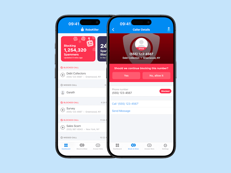 Cover image for RoboKiller - iOS & Android spam call blocking app