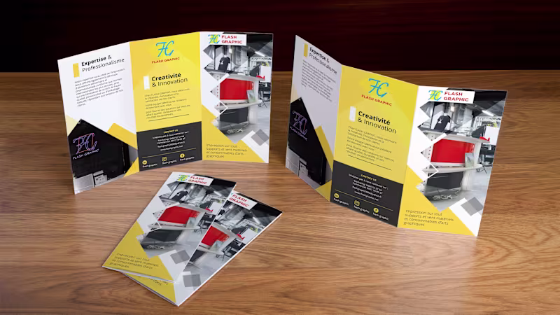 Cover image for I will create professional and clean trifolds