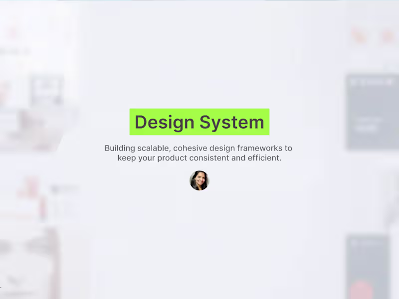 Cover image for Design System