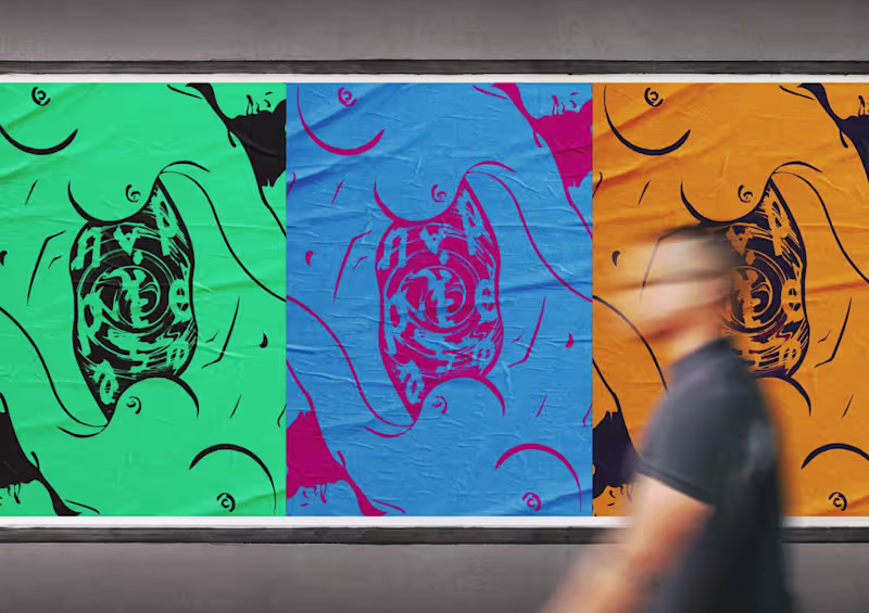 Cover image for Pop-art posters for fashion project