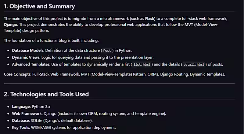 Cover image for Professional Blog with Django (Developing a Full-Stack Web A...
