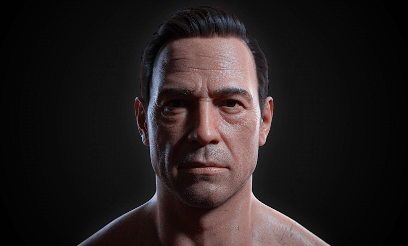 Cover image for Hyper-Realistic Metahuman | Sculpted & Rendered in Blender