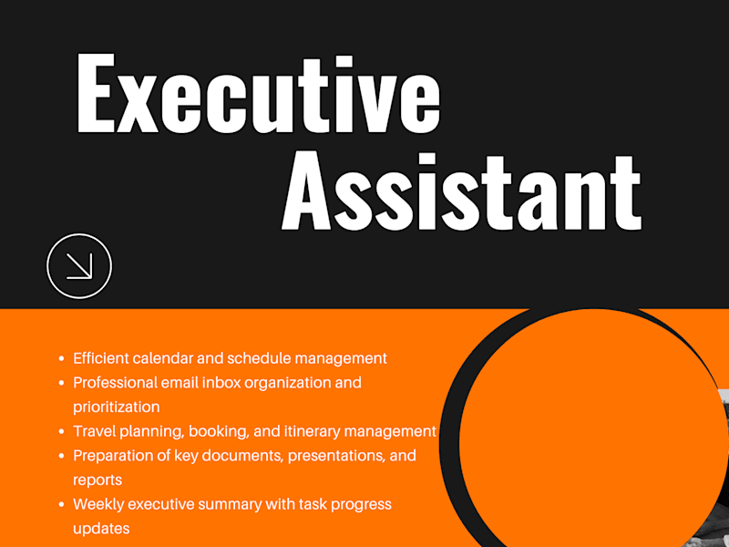 Cover image for Executive Assistant Services for C-Suite and Busy Professionals