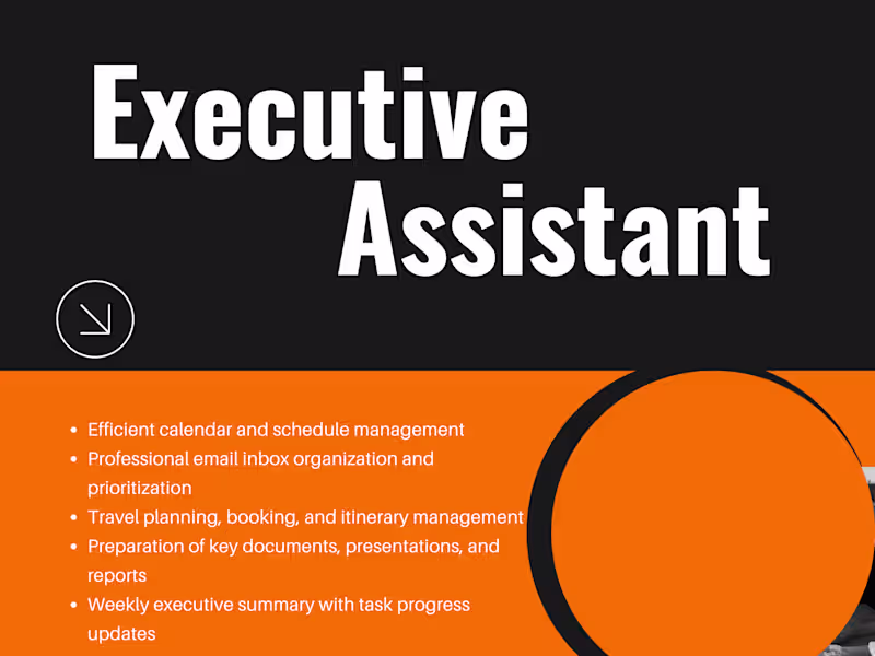 Cover image for Executive Assistant Services for C-Suite and Busy Professionals