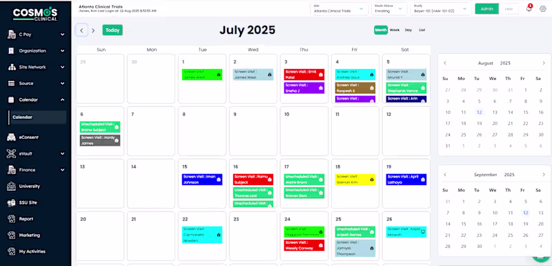 Cover image for Cosmos Clinical
Cosmos Clinical is a
