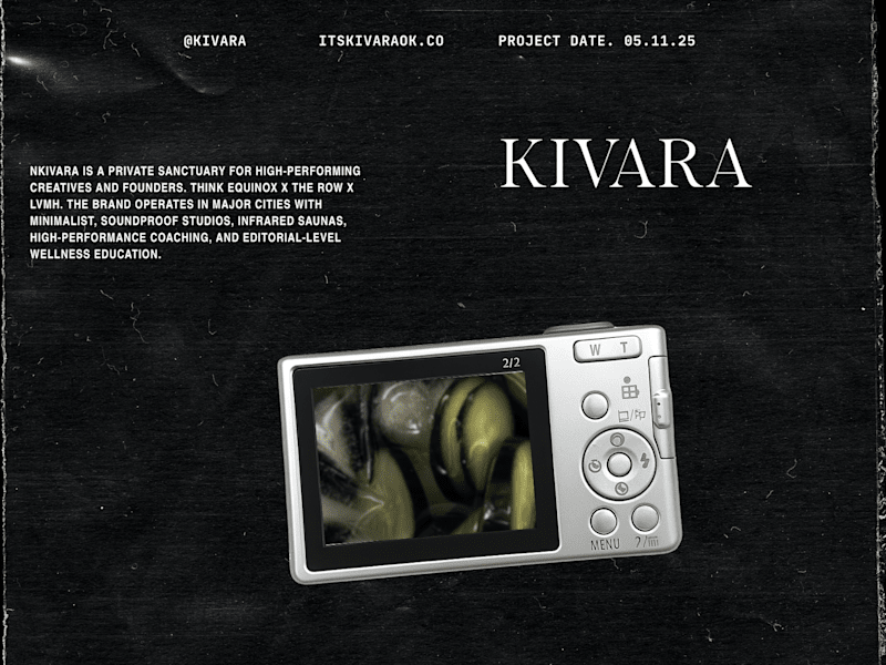 Cover image for Kivara Brand Identity Development