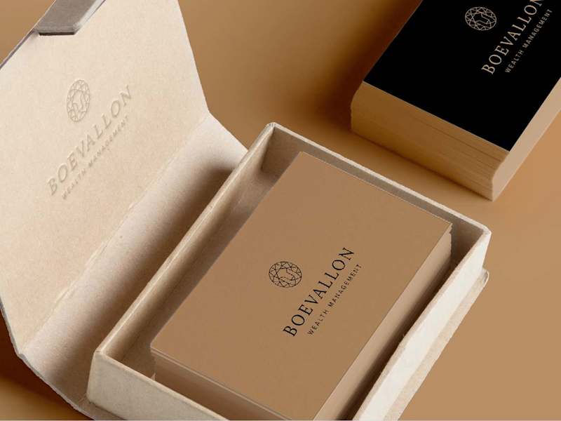 Cover image for Boevallon Wealth Management Logo, Brand Identity, Web Design