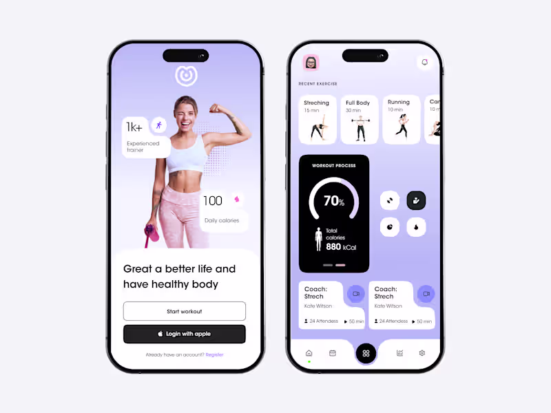 Cover image for Fitness App 