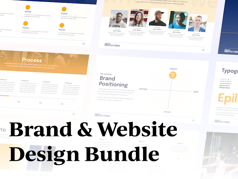 Cover image for Brand Identity + Website Design