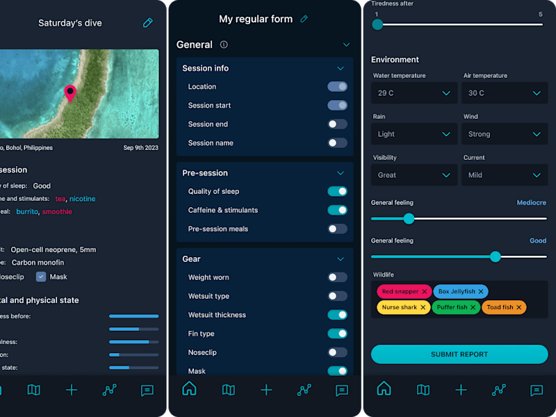 Cover image for Product Design for Freediving app