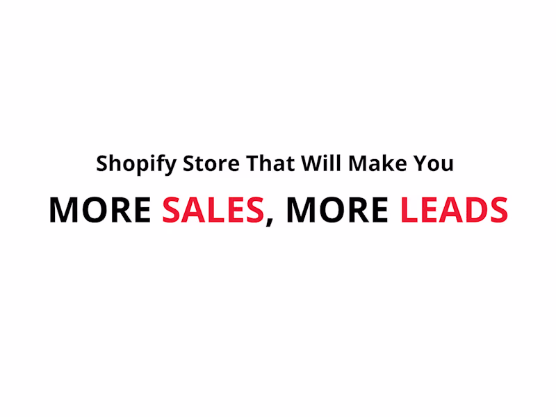 Cover image for Build your Shopify Store that will converts