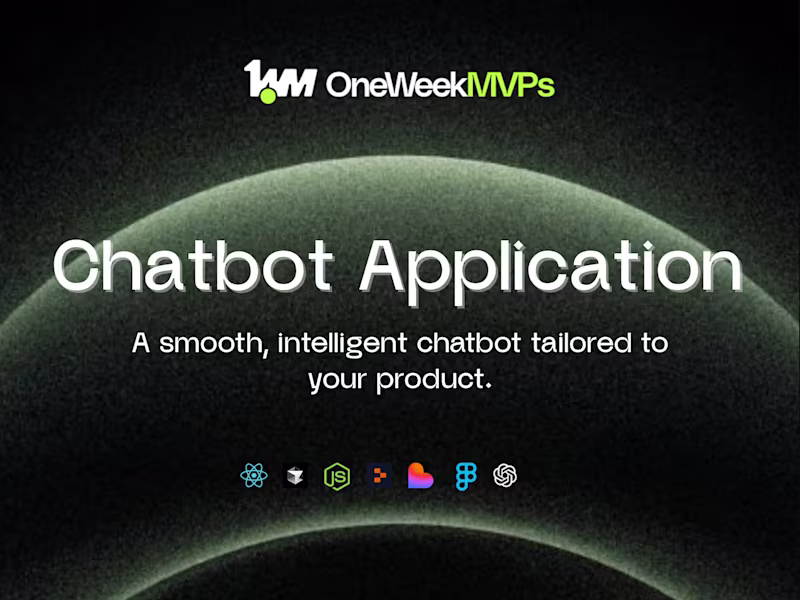 Cover image for Custom Chatbot Application • Smart AI Chat Experience