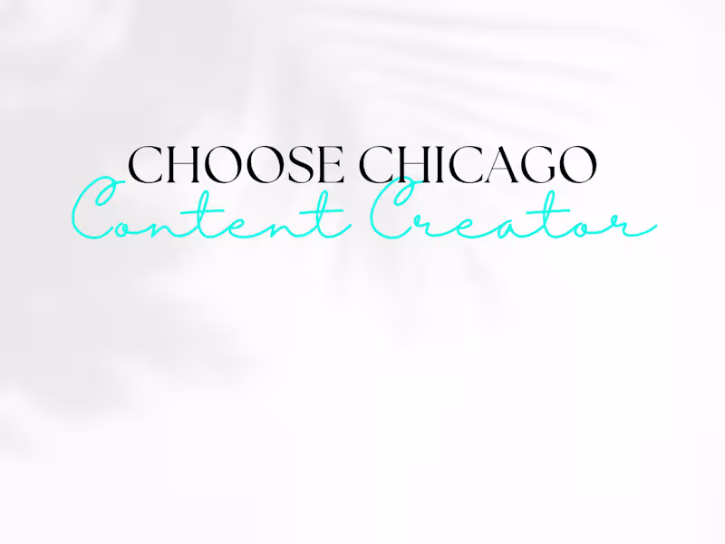 Cover image for Choose Chicago
