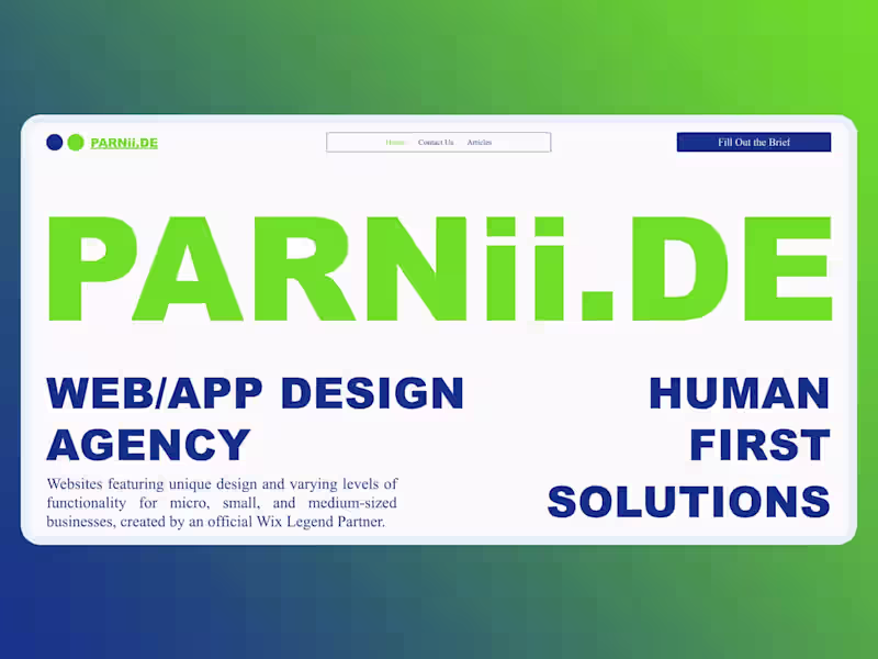 Cover image for Website for a successful start of a small business