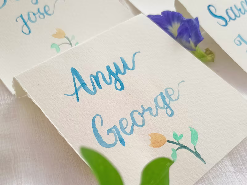 Cover image for Elegant Event Stationery: Place Cards, Thank You Card & Envelope