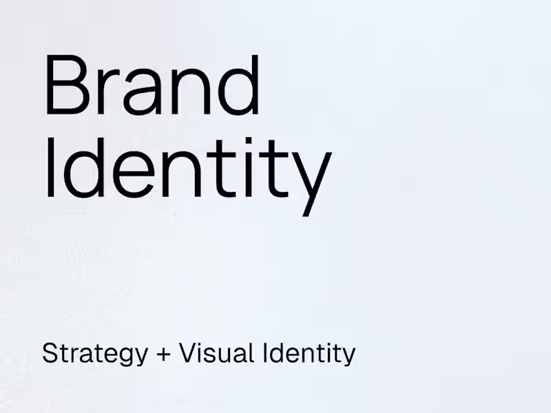 Cover image for Brand Identity Design