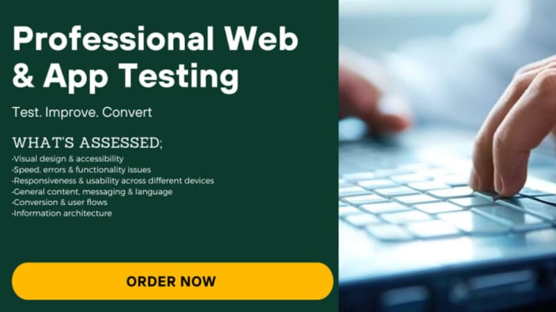Cover image for I will be your website tester