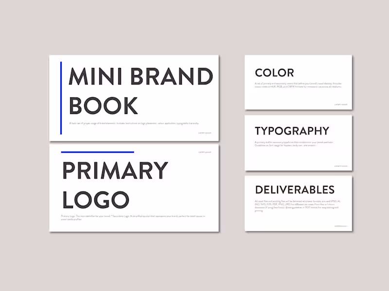 Cover image for Mini Brand Book