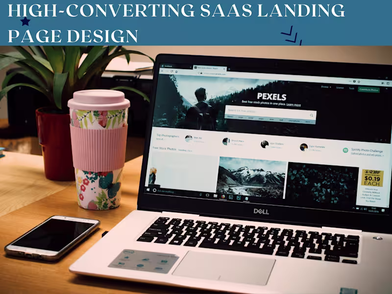 Cover image for B2B SaaS Landing Page Copy