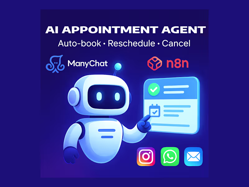 Cover image for AI Agent Automates Booking System for Fitness Coach