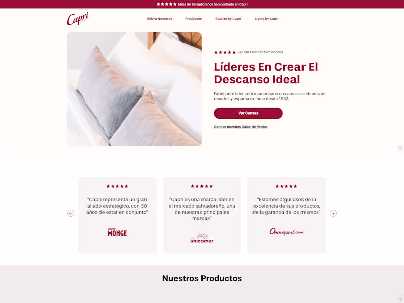 Cover image for Capri | Figma to Webflow Website Development