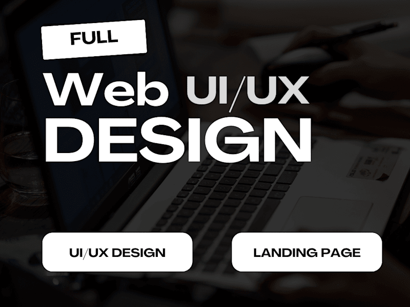 Cover image for Full Website UI/UX Design Only