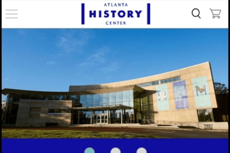 Cover image for Atlanta History Center Mobie Redesign