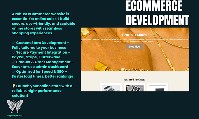 Cover image for I will build a high-performance, sales-driven eCommerce website