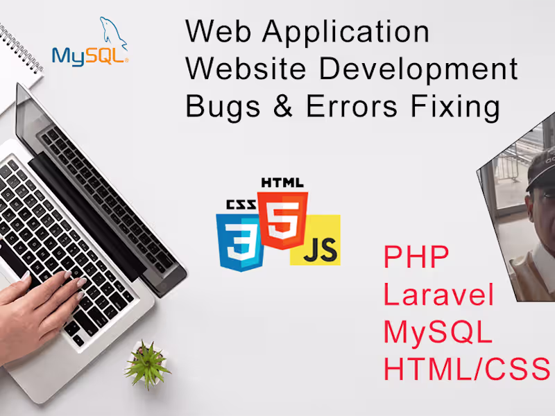 Cover image for Website Development, Bugs and Errors fixing Services