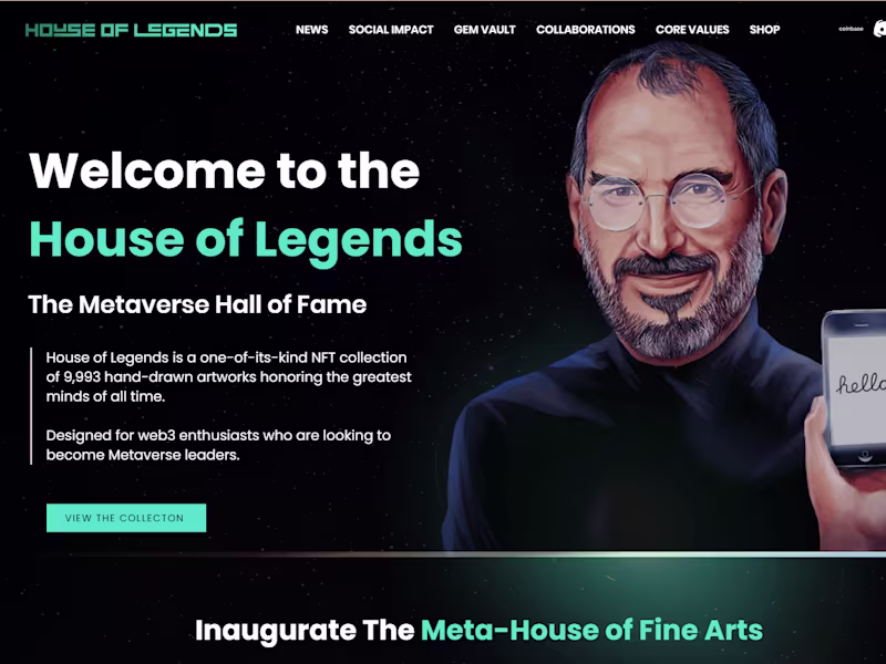 Cover image for House of Legends NFT