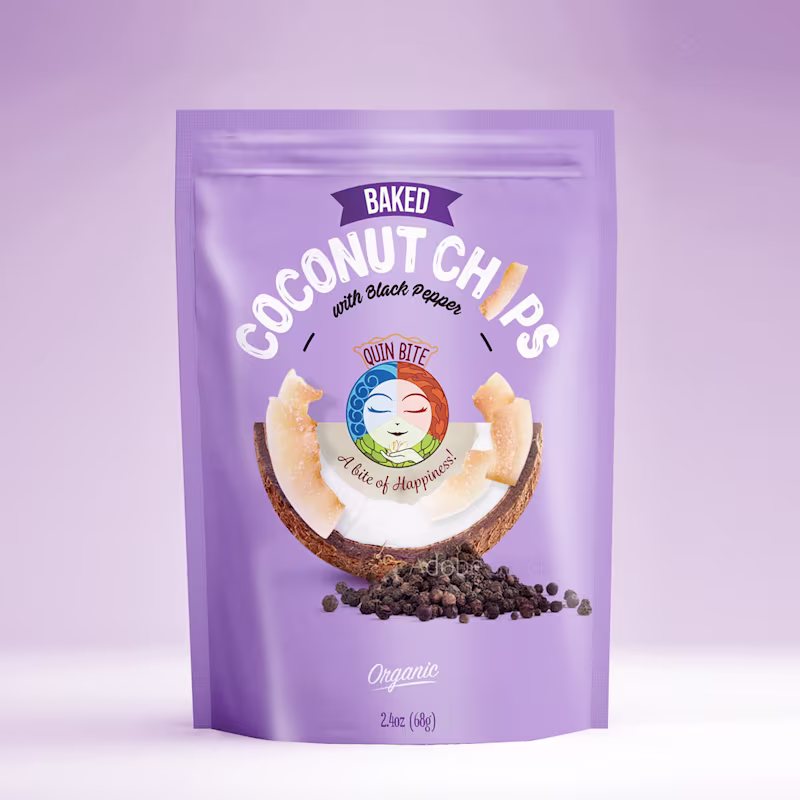 Cover image for Coconut Chips packaging design