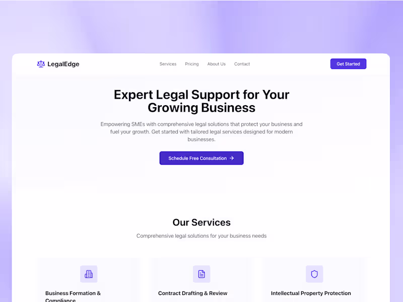 Cover image for Legal Edge 