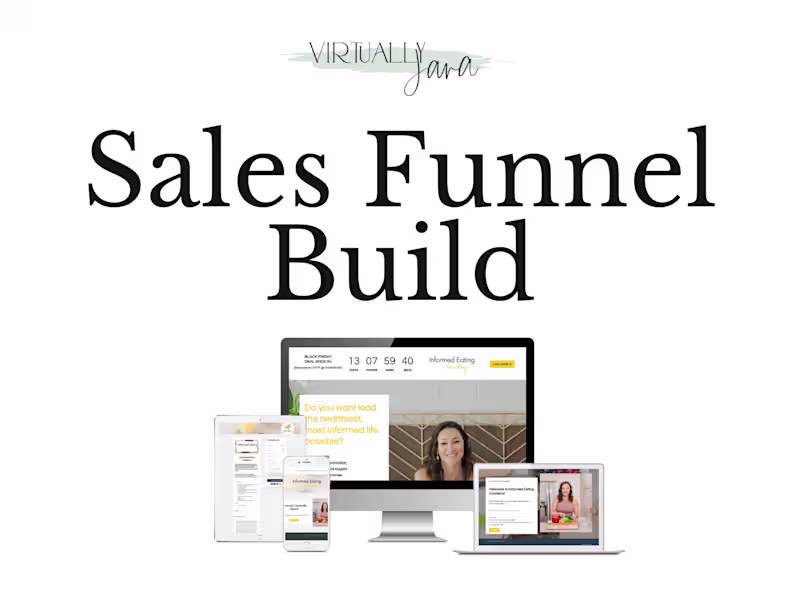 Cover image for Sales Funnel Build