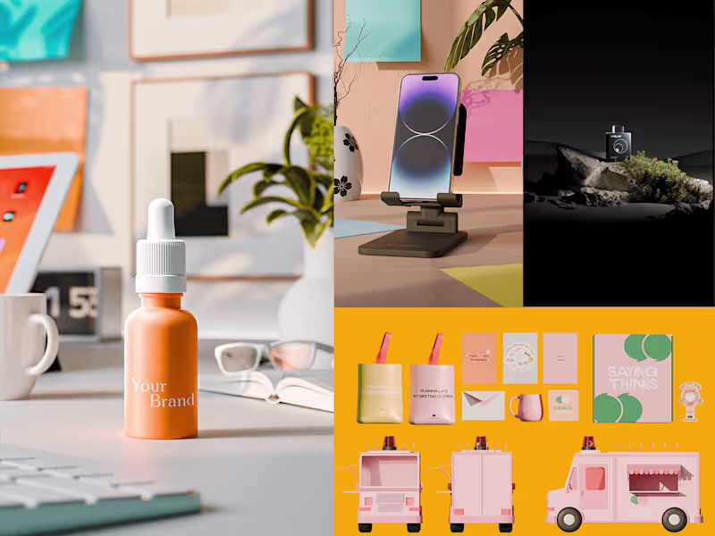 Cover image for 3D Motion Graphic Product Render