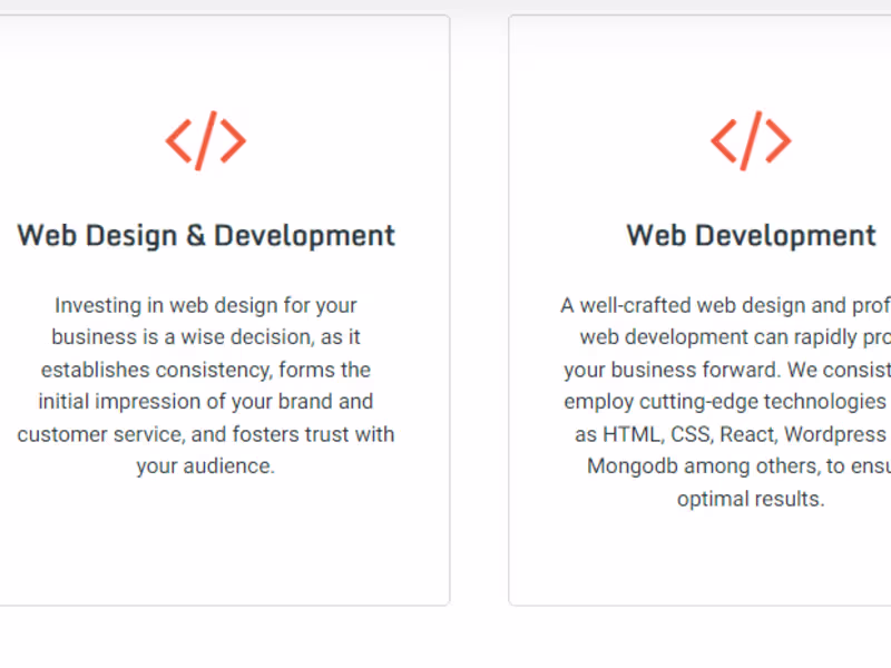 Cover image for WEBSITE DESIGNING