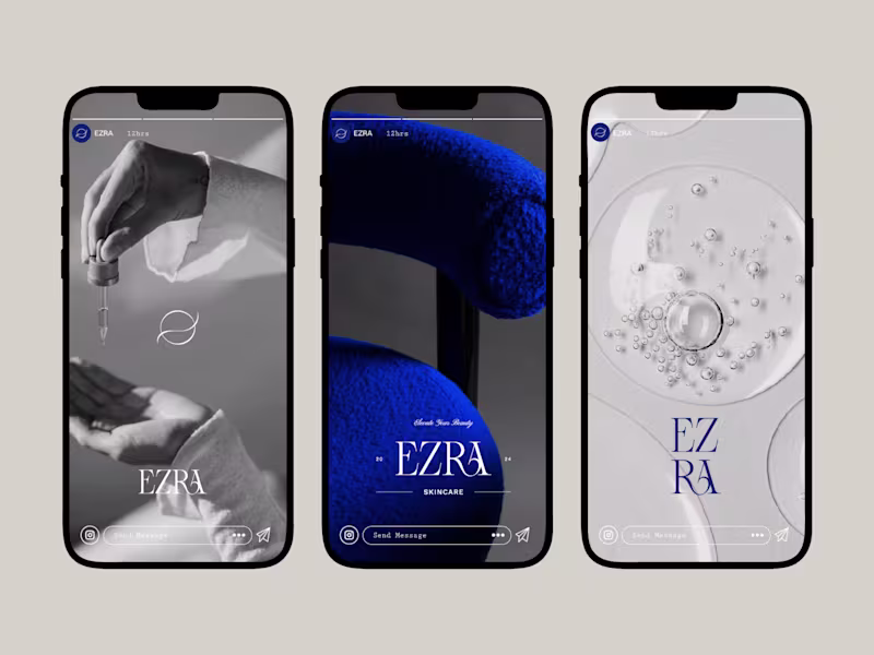 Cover image for Brand identity for EZRA, a