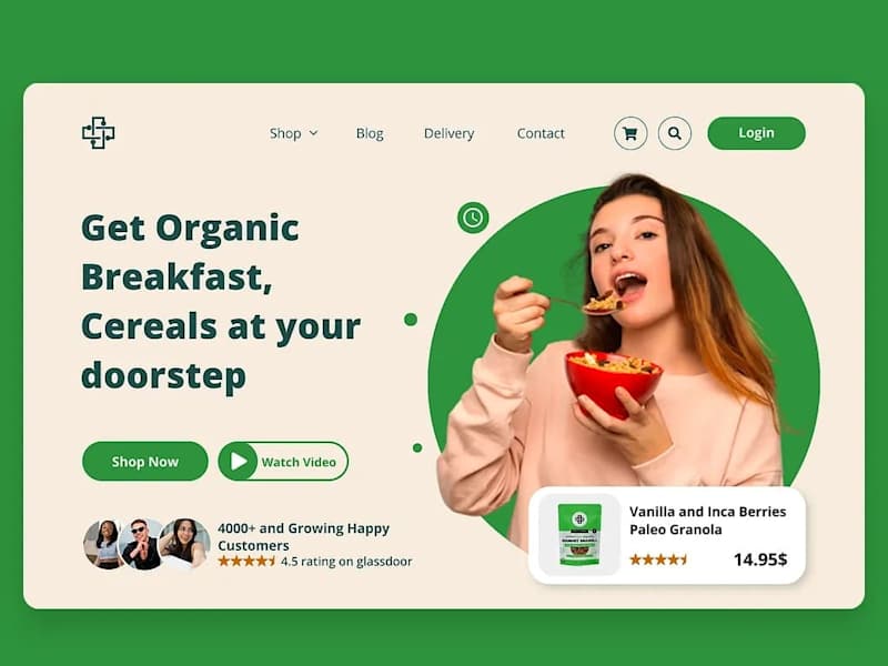 Cover image for Breakfast Delivery Website