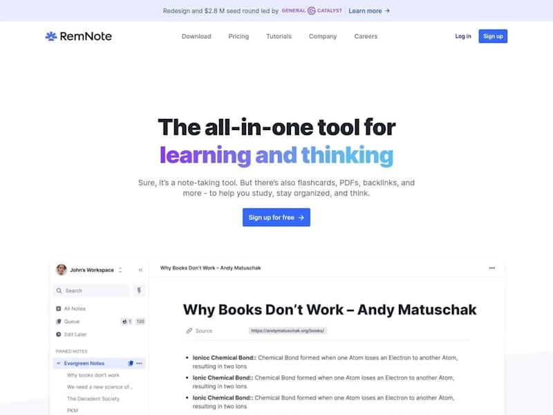 Cover image for Digital Notebook Website (Webflow)