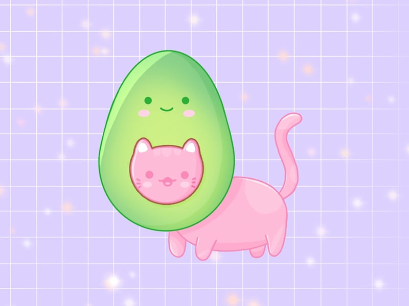 Cover image for AVOCADO CAT