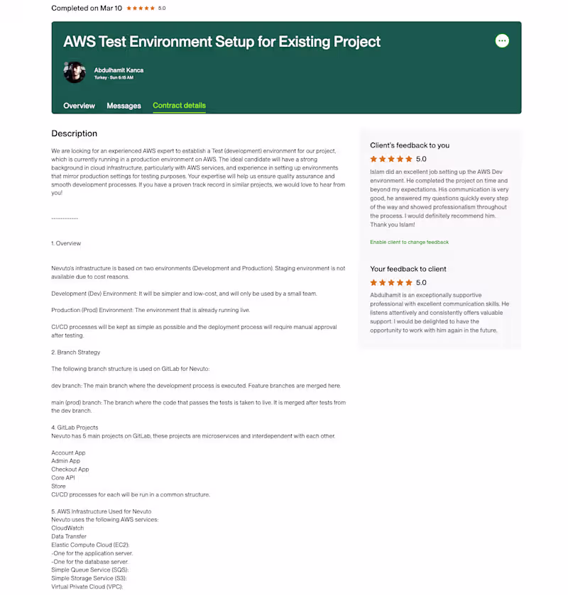 Cover image for AWS Environment Setup for Existing Project